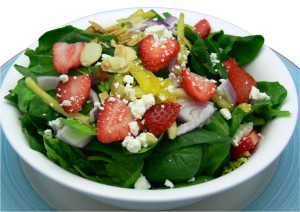 Strawberry-Spinach-Salad